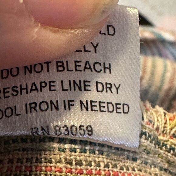 ANTHROPOLOGIE DREW  Linen Blend Striped Jumpsuit Romper MEDIUM SMALL - Picture 12 of 13